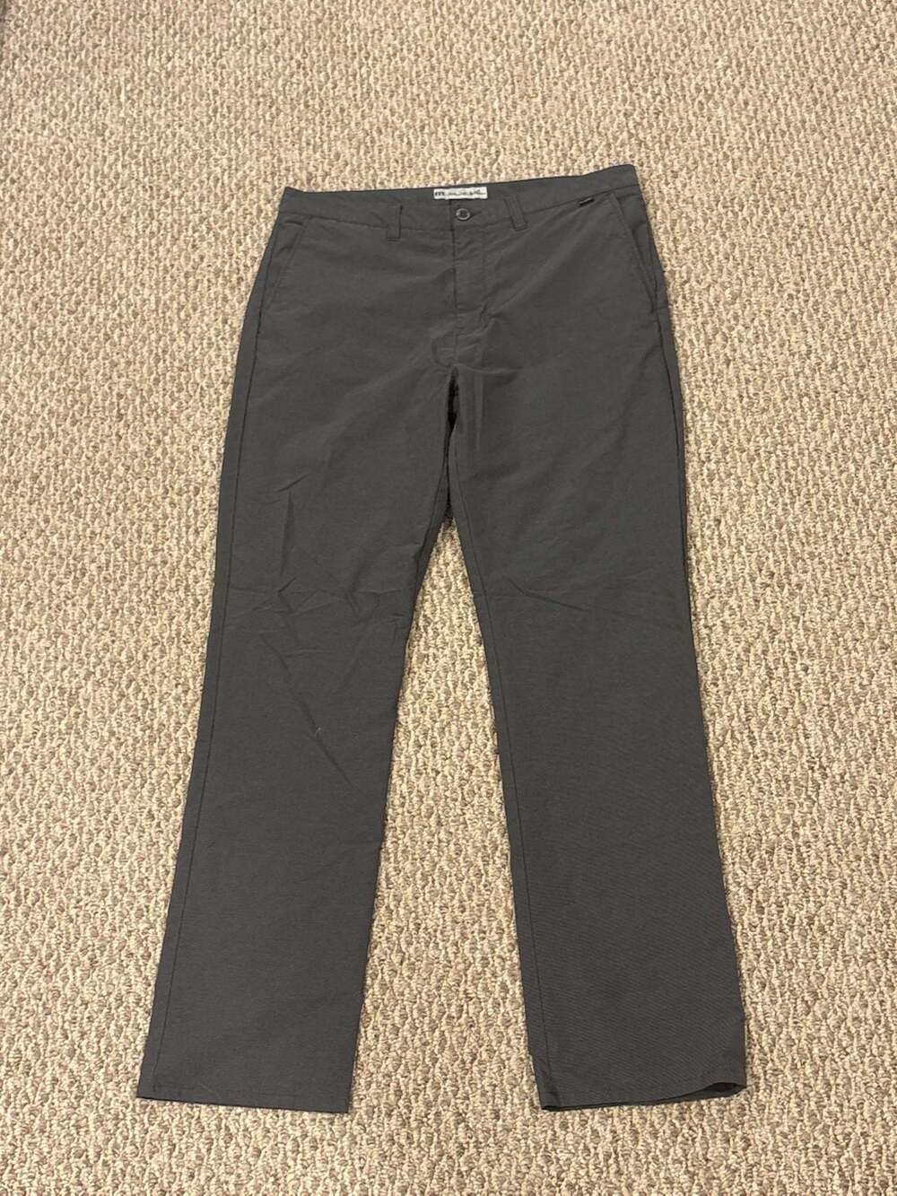Travis Mathew Mens Dark Gray Casual Golf Chino Pants Sz.36
